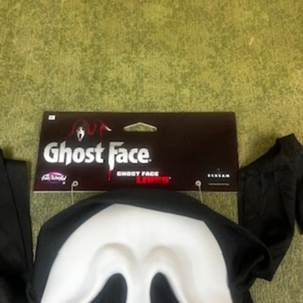 Ghost Face‎ Scream Movie Mask Hooded Robe Costume Halloween